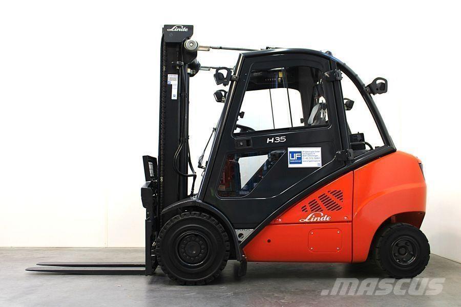 Linde H 35 D Diesel gaffeltrucks