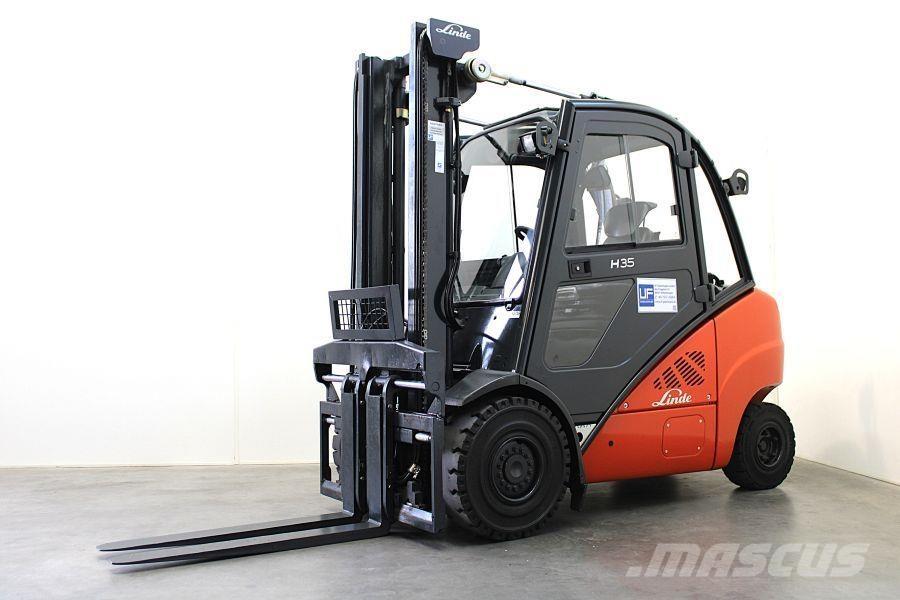 Linde H 35 D Diesel gaffeltrucks