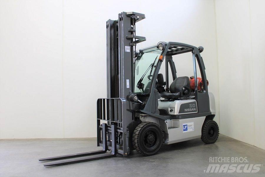 Nissan U1D2A20LQ LPG gaffeltrucks