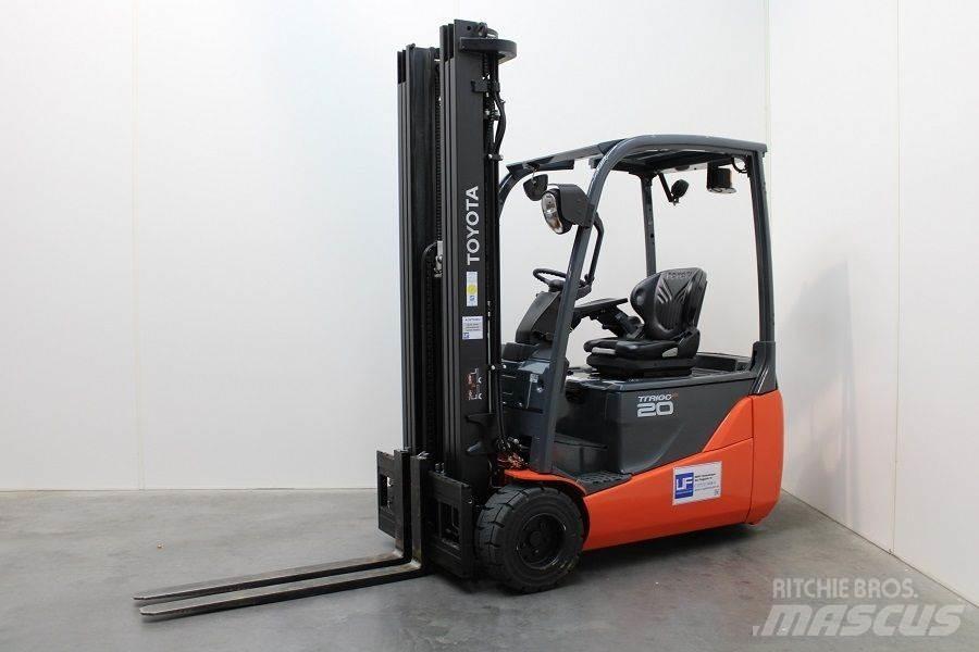 Toyota 8FBE 20 T El gaffeltrucks