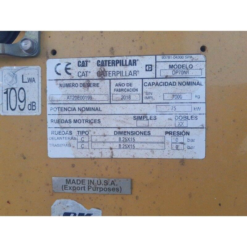 CAT DP70N1 Diesel gaffeltrucks