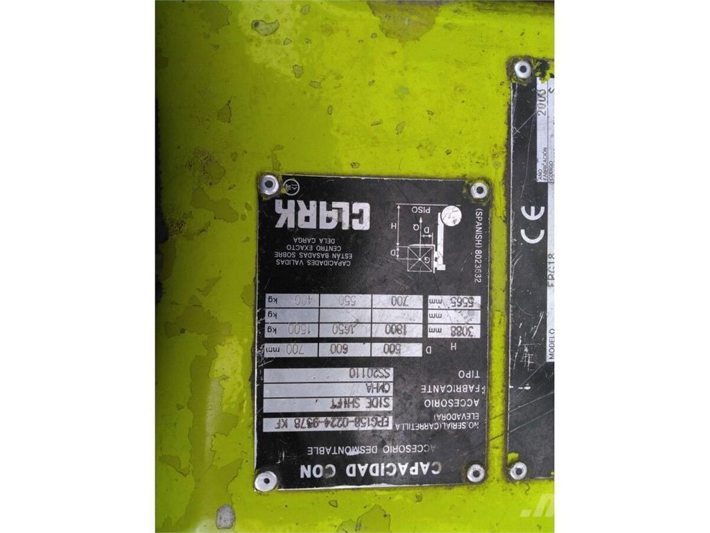 Clark EPG18 El gaffeltrucks