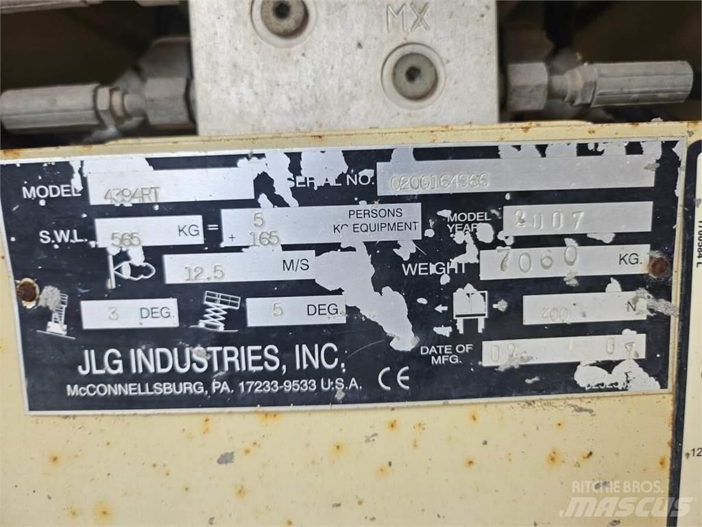 JLG 4394RT Saxlifte