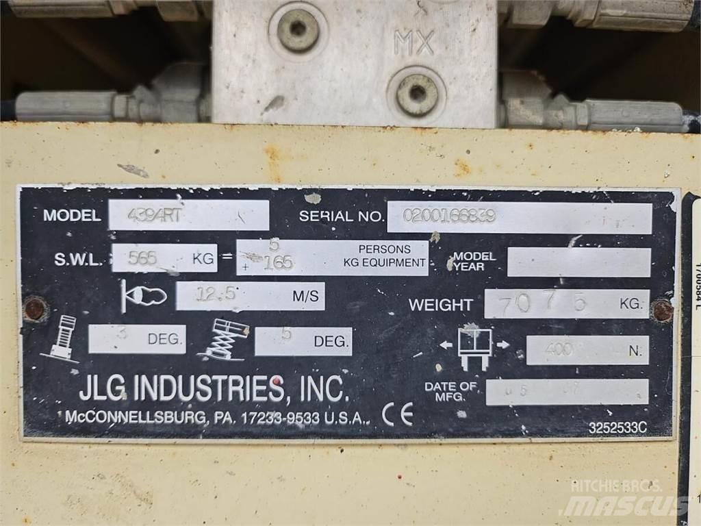 JLG 4394RT Saxlifte