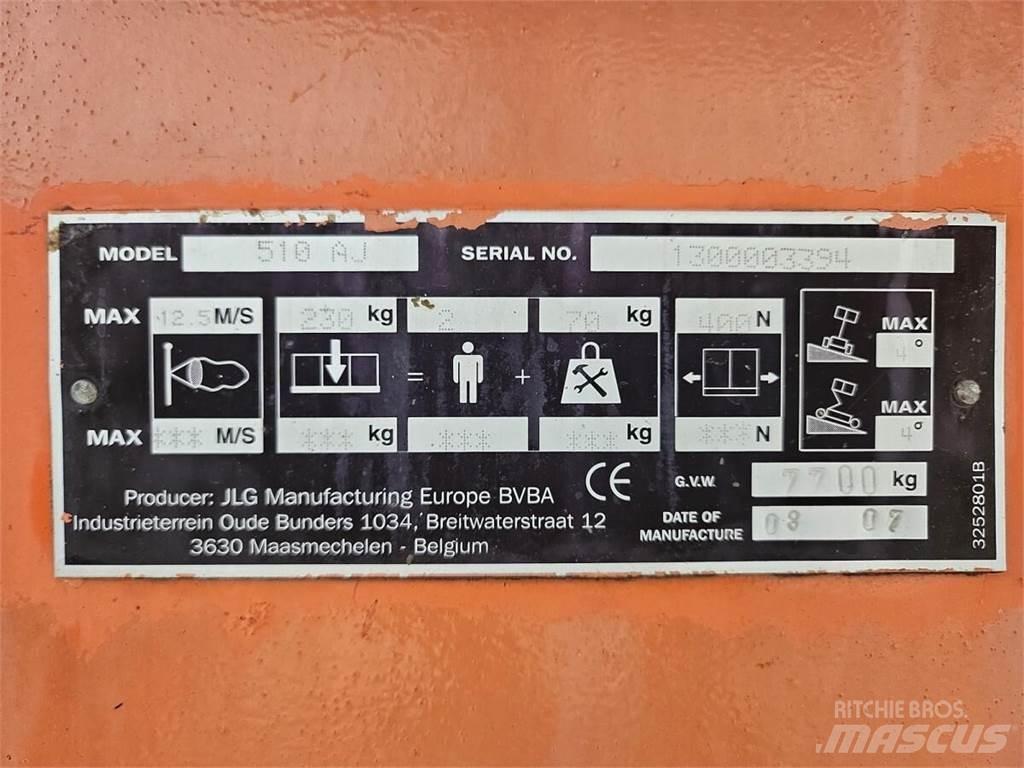 JLG 510AJ Bomlifte med knækarm