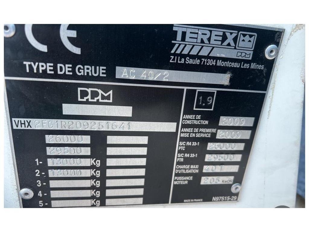 Terex AC40 Kraner til alt terræn
