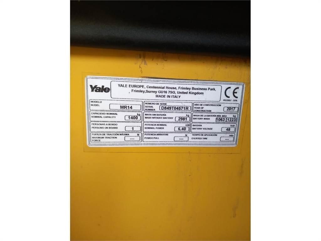Yale MR14 Reachtruck