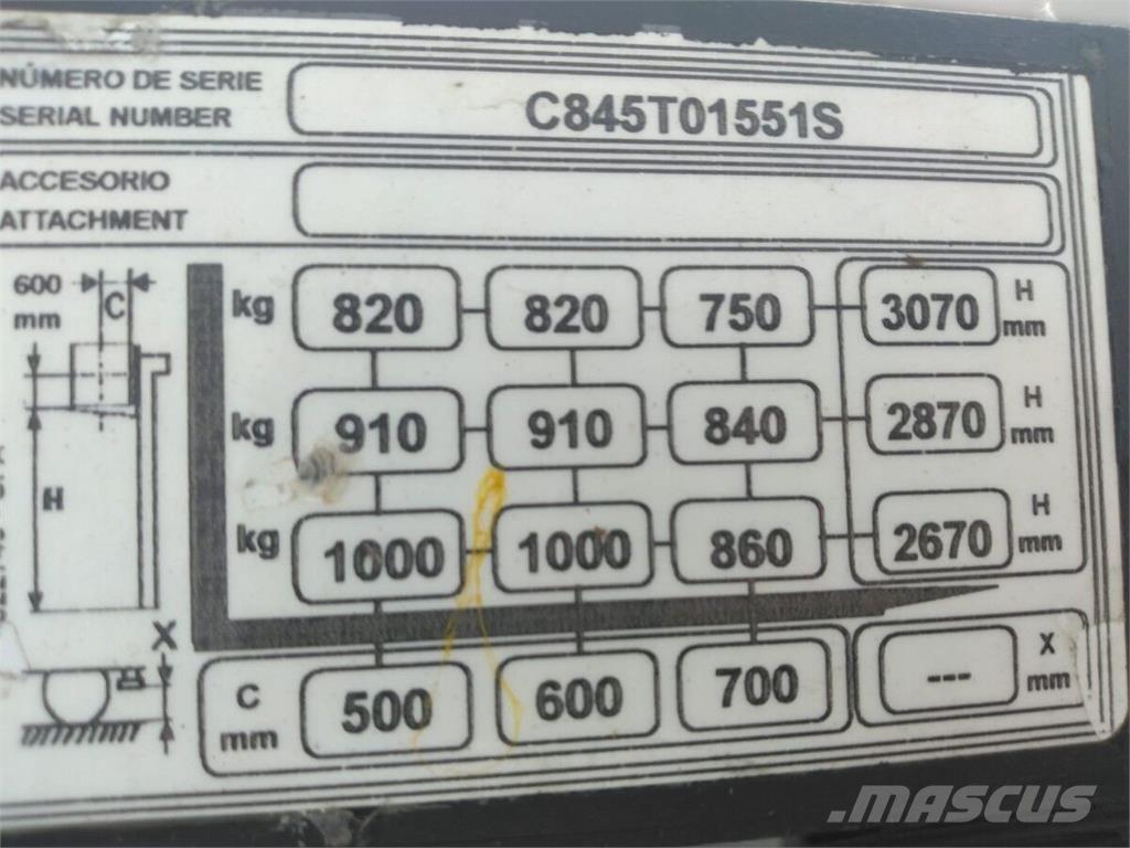 Yale MS10E Trucks - Andet