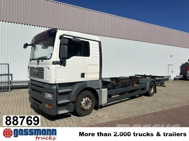 MAN TGA 18.360 LL 4x2 Lastbiler med containerramme / veksellad