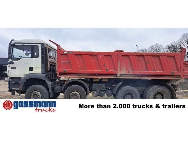 MAN TGA 35.400 8x4 BB Lastbiler med tip