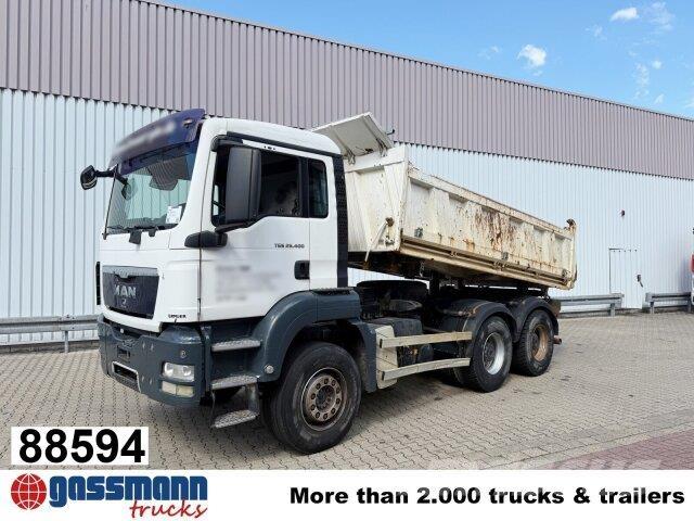 MAN TGS 26.400 6x4 BB Lastbiler med tip