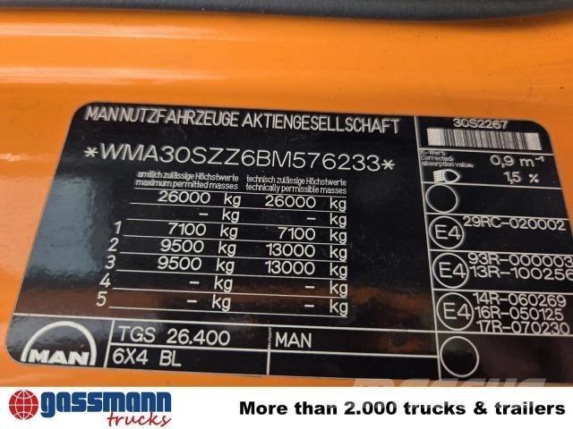 MAN TGS 26.400 6X4 BL Chassis