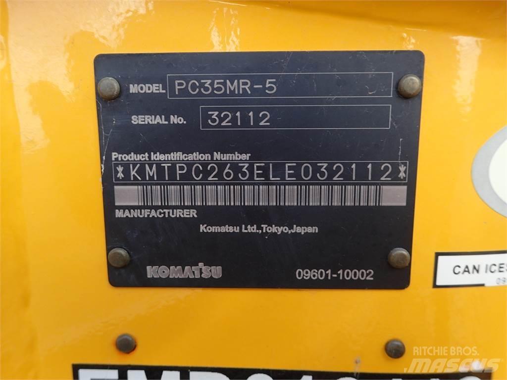 Komatsu PC35MR-5 +1 Gravemaskiner på larvebånd
