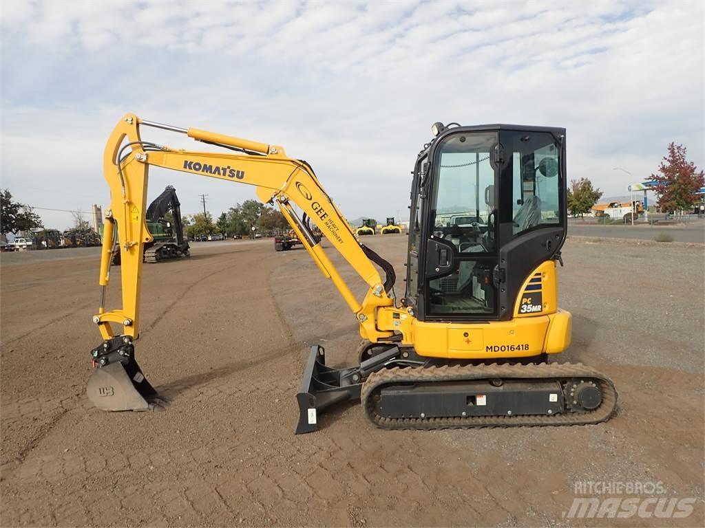 Komatsu PC35MR-5 +1 Gravemaskiner på larvebånd