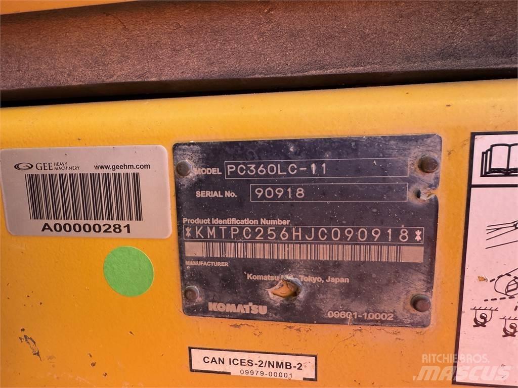 Komatsu PC360LC-11 +1 Gravemaskiner på larvebånd