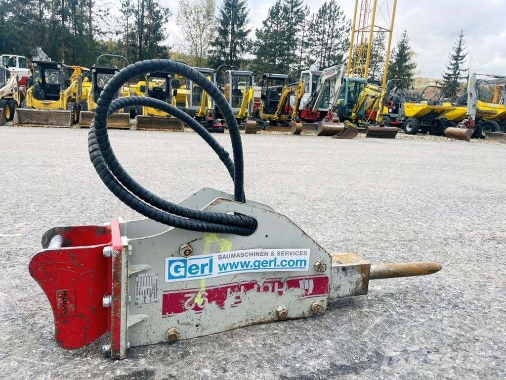  Huppi 92 Hydrauliske pælehammere