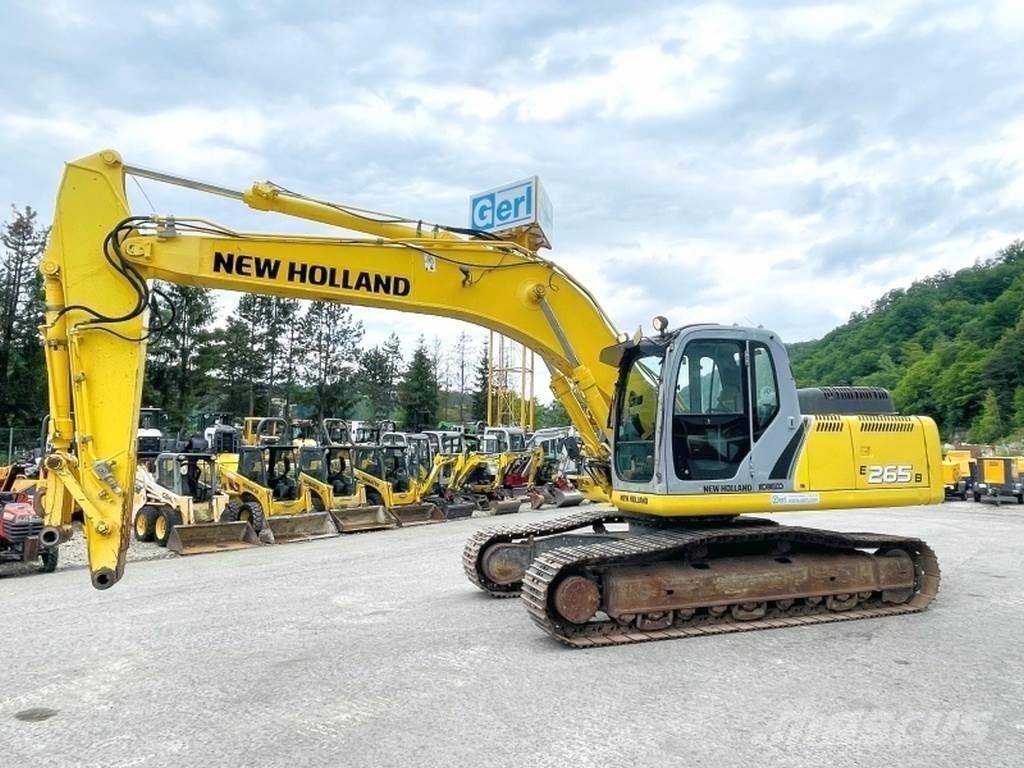 Kobelco - New Holland E265B Gravemaskiner på larvebånd