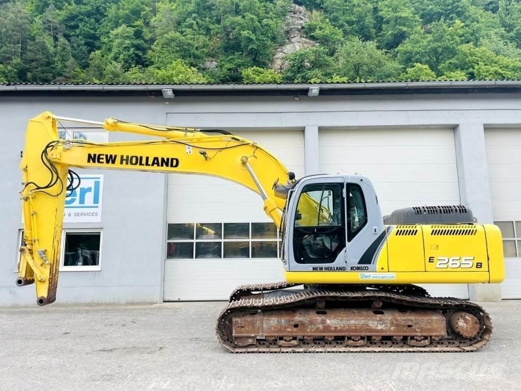 Kobelco - New Holland E265B Gravemaskiner på larvebånd