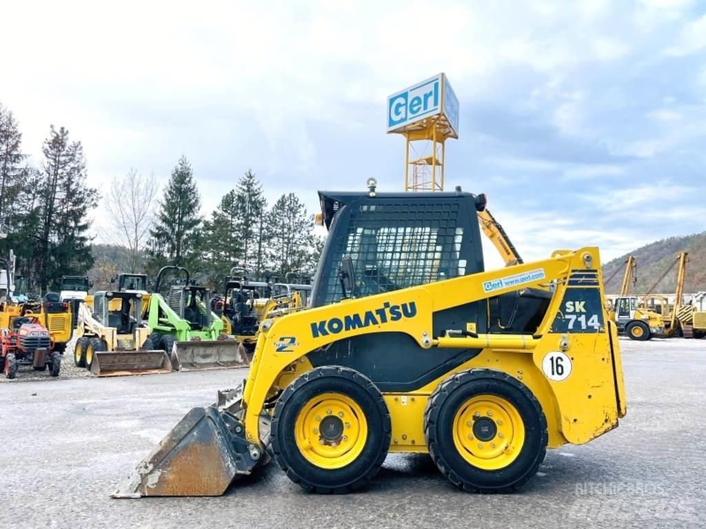 Komatsu SK714 Minilæsser - skridstyret