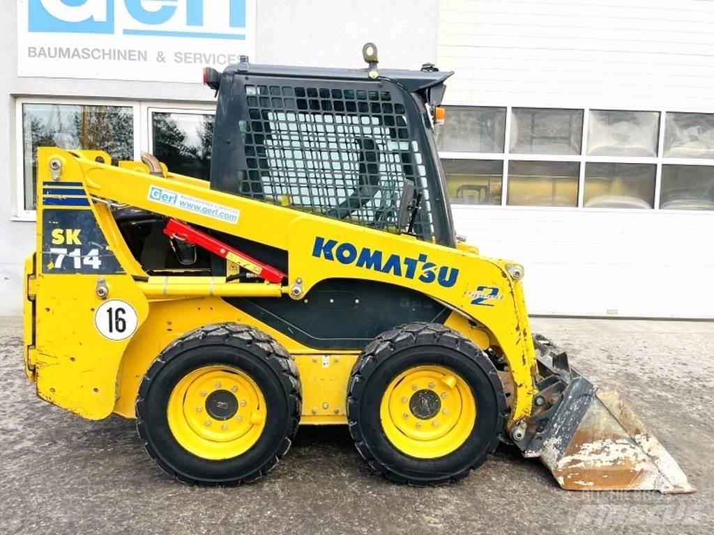 Komatsu SK714 Minilæsser - skridstyret
