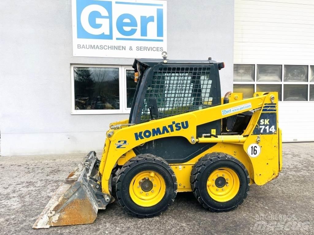 Komatsu SK714 Minilæsser - skridstyret