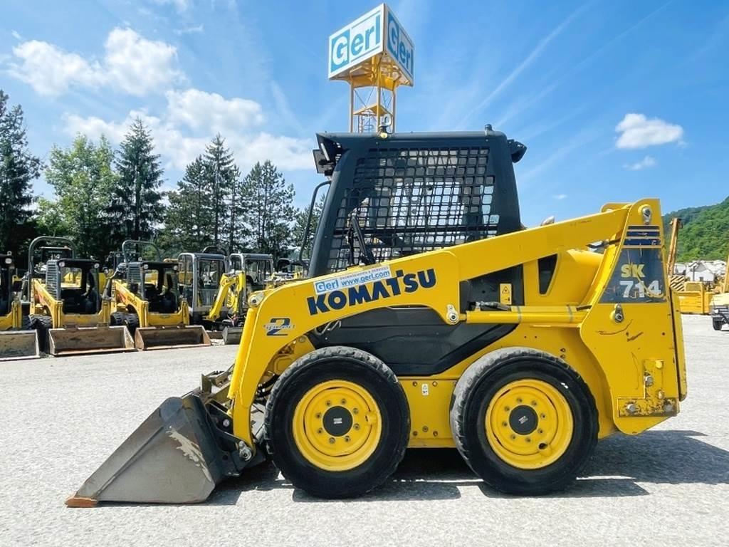 Komatsu SK714 Minilæsser - skridstyret