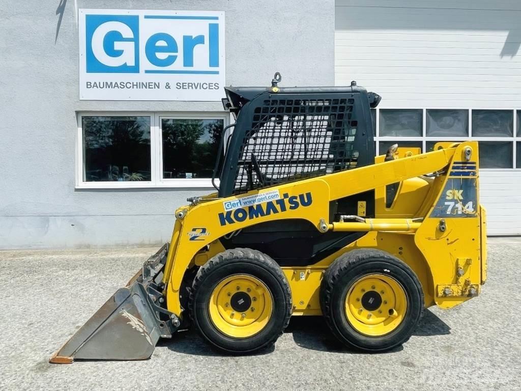 Komatsu SK714 Minilæsser - skridstyret