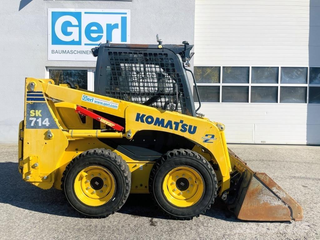 Komatsu SK714 Minilæsser - skridstyret