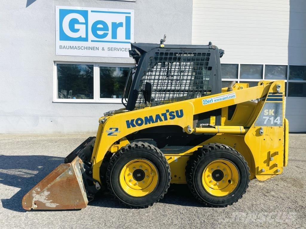 Komatsu SK714 Minilæsser - skridstyret
