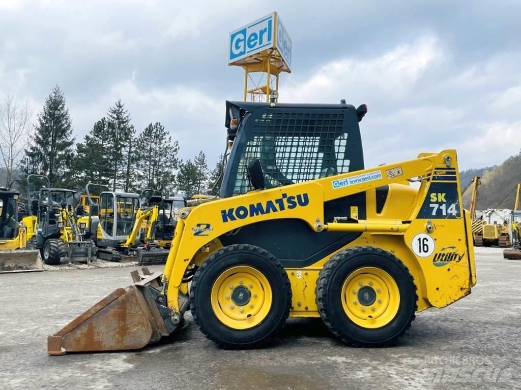 Komatsu SK714-5 Minilæsser - skridstyret
