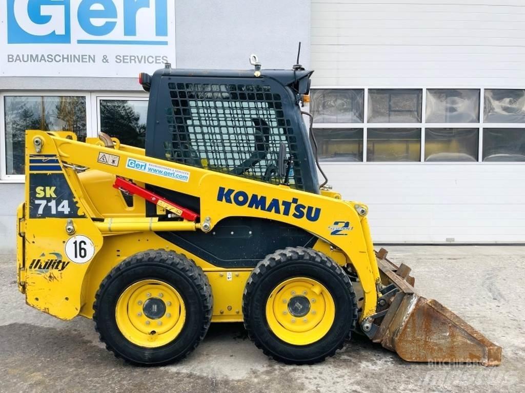 Komatsu SK714-5 Minilæsser - skridstyret