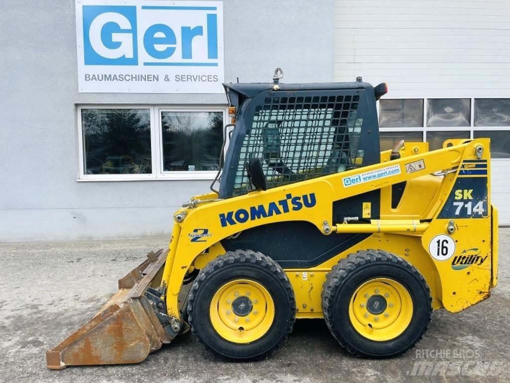 Komatsu SK714-5 Minilæsser - skridstyret