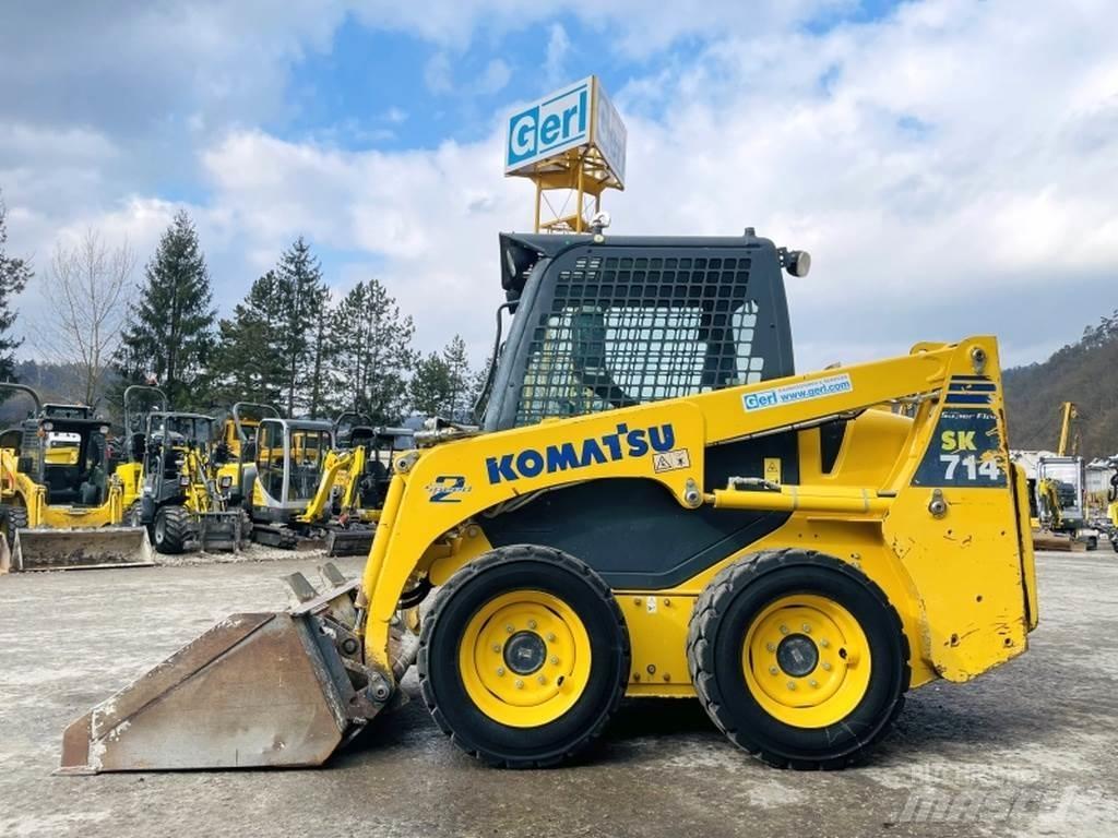 Komatsu SK714-5 Minilæsser - skridstyret