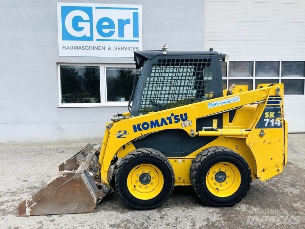 Komatsu SK714-5 Minilæsser - skridstyret
