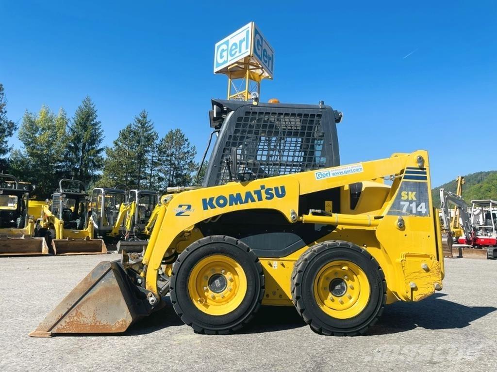 Komatsu SK714-5 Minilæsser - skridstyret