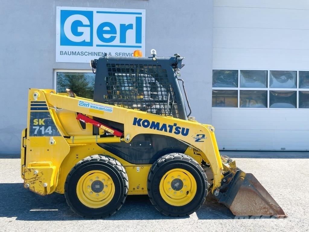 Komatsu SK714-5 Minilæsser - skridstyret