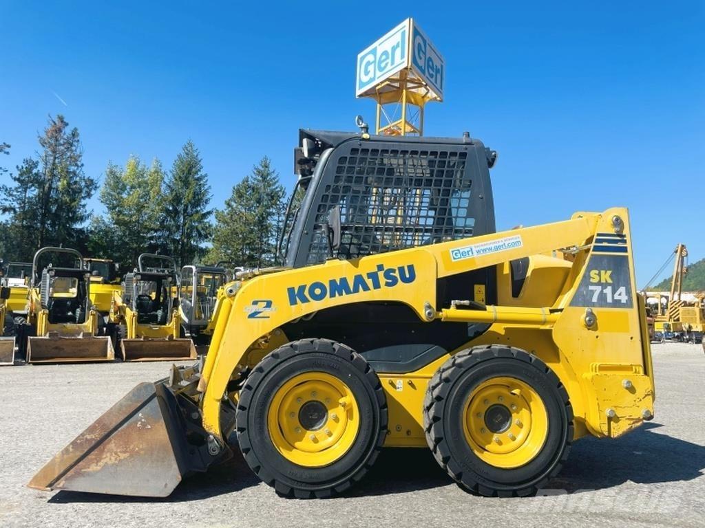 Komatsu SK714-5 Minilæsser - skridstyret