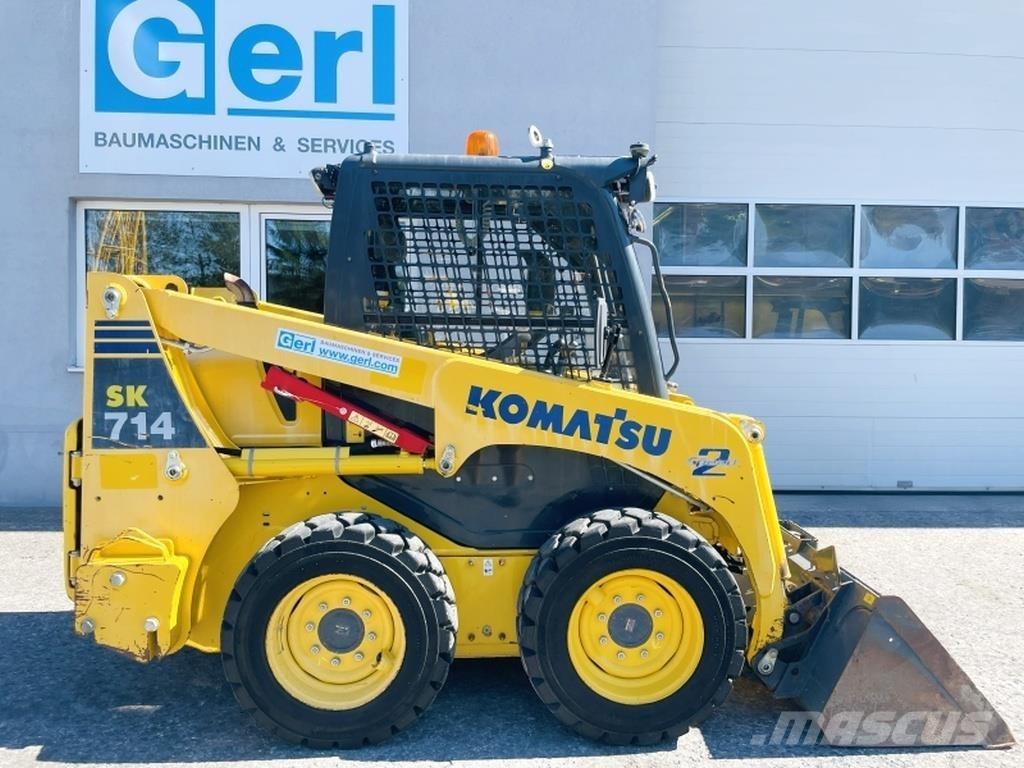 Komatsu SK714-5 Minilæsser - skridstyret