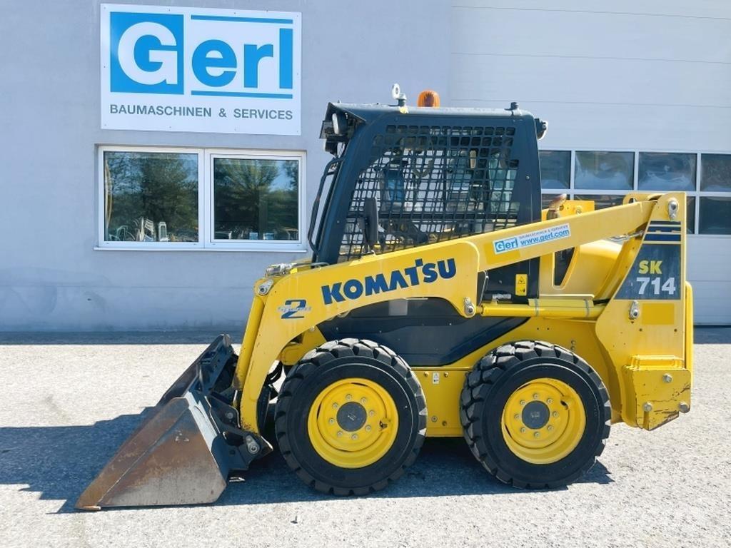 Komatsu SK714-5 Minilæsser - skridstyret