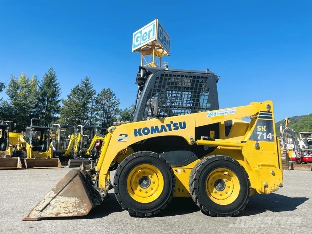 Komatsu SK714-5 Minilæsser - skridstyret