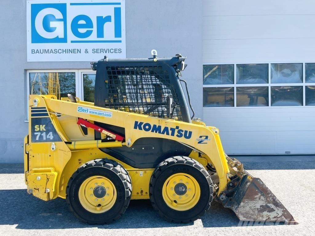 Komatsu SK714-5 Minilæsser - skridstyret