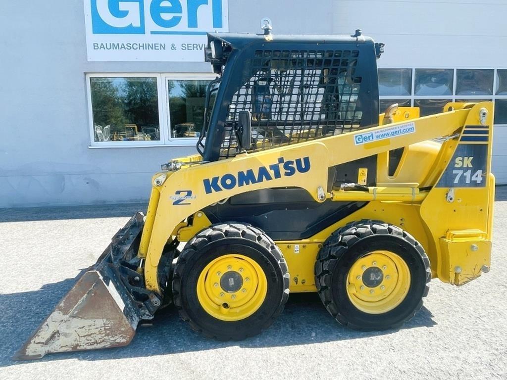Komatsu SK714-5 Minilæsser - skridstyret