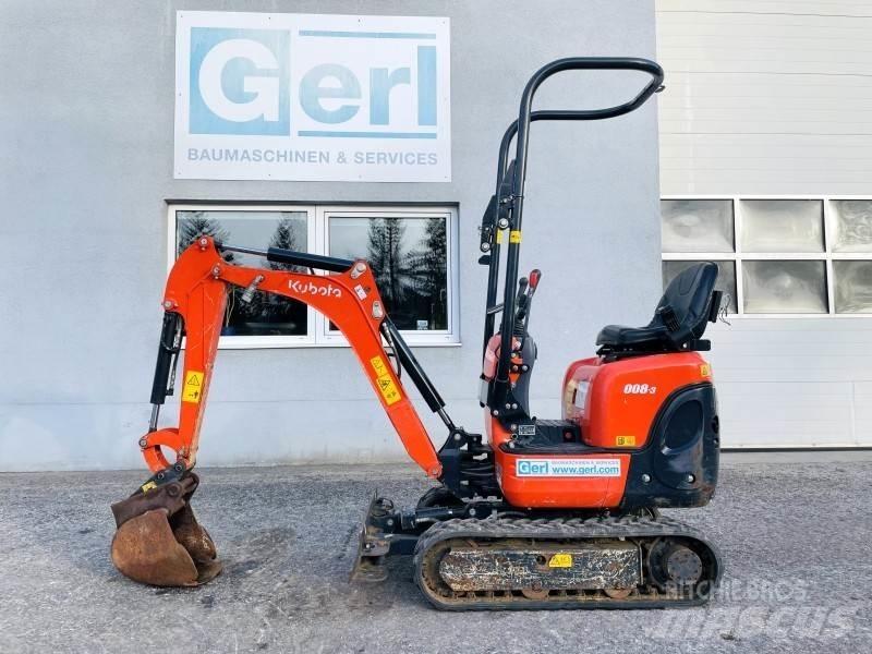 Kubota K008-3 Minigravemaskiner