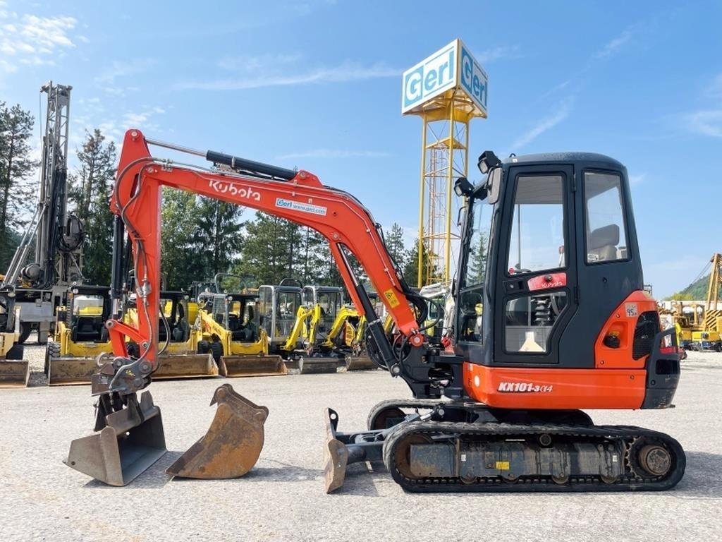 Kubota KX101-3a Minigravemaskiner