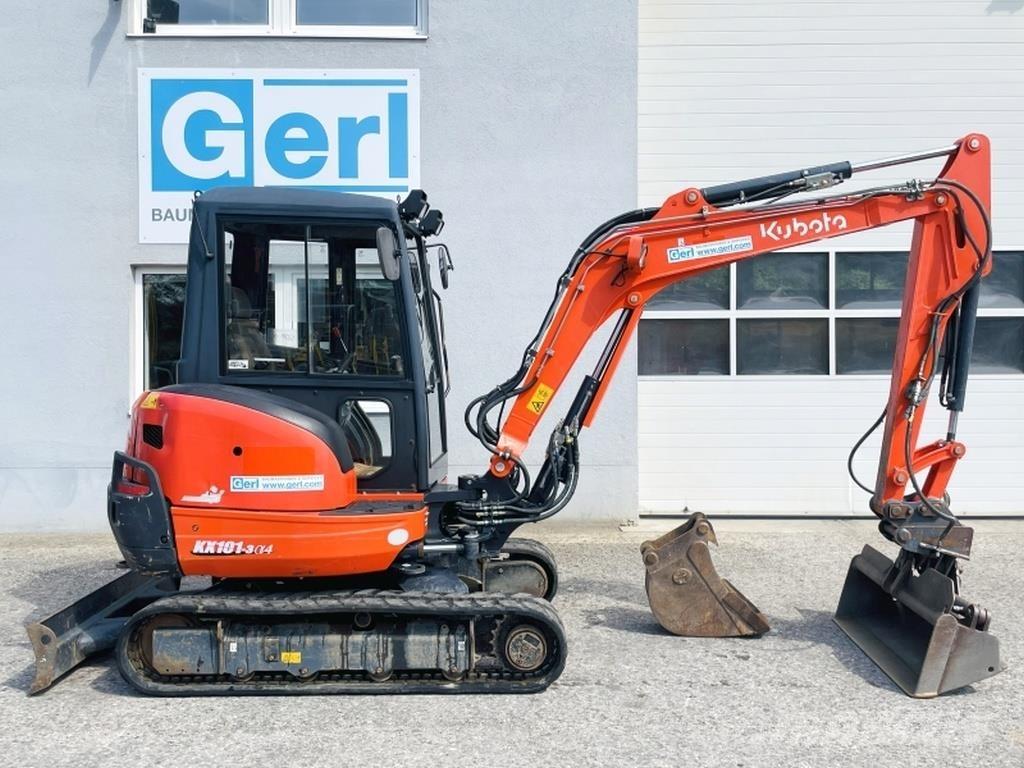 Kubota KX101-3a Minigravemaskiner