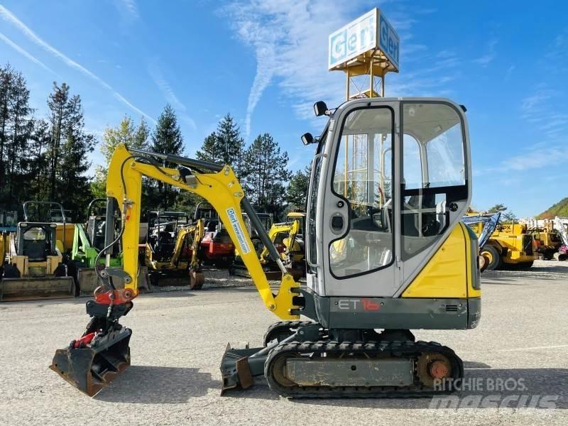 Neuson ET16 Minigravemaskiner