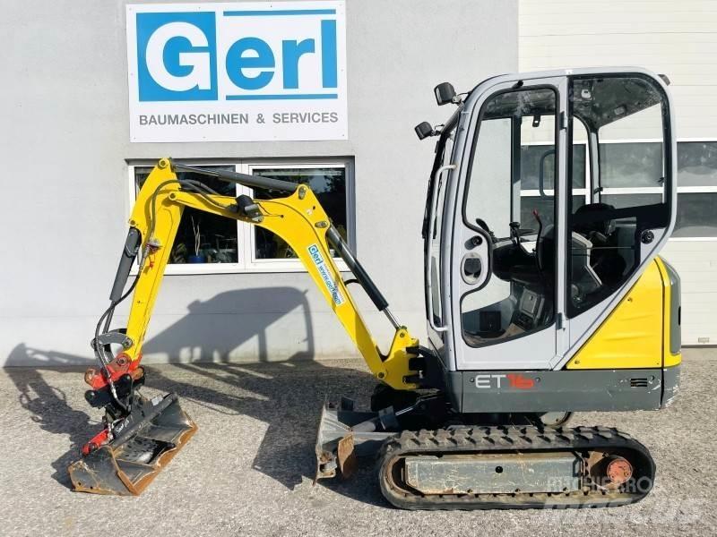 Neuson ET16 Minigravemaskiner