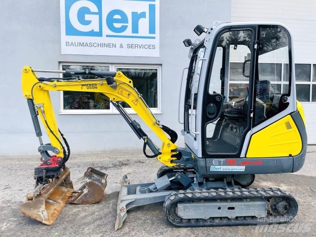 Neuson ET18 VDS Minigravemaskiner