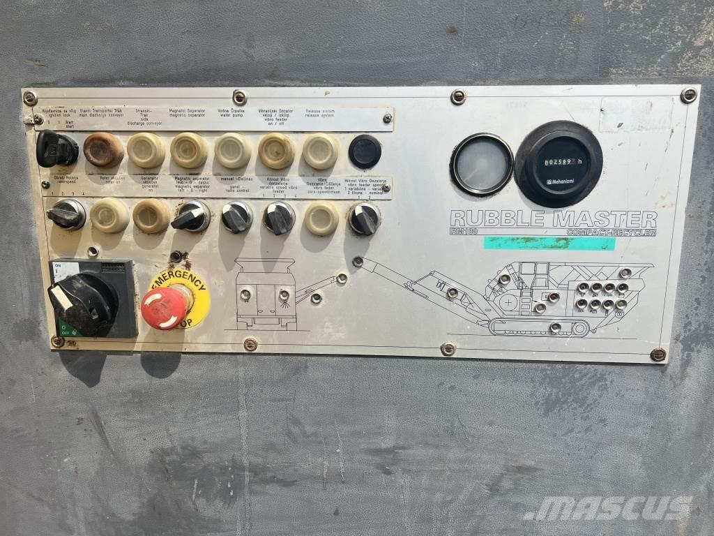 Rubble Master RM 100 Knusere - anlæg