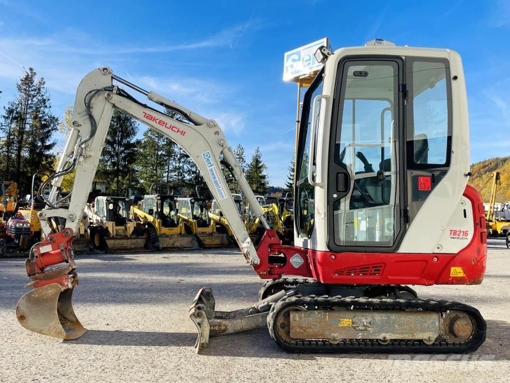 Takeuchi TB216 Minigravemaskiner